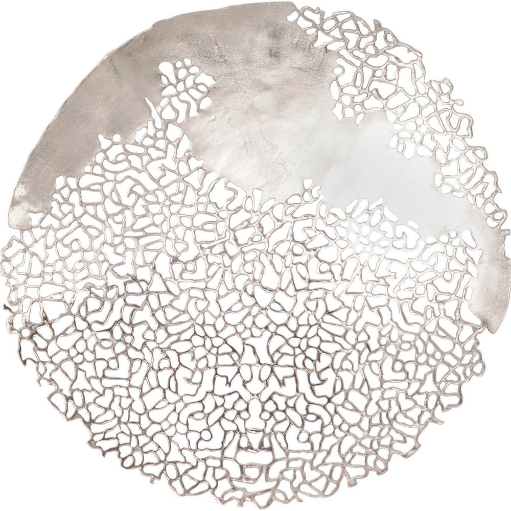Apo Silver Coral Wall Sculpture