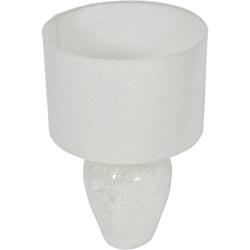 Speckle Glazed Table Lamp With Shade - E27 60W