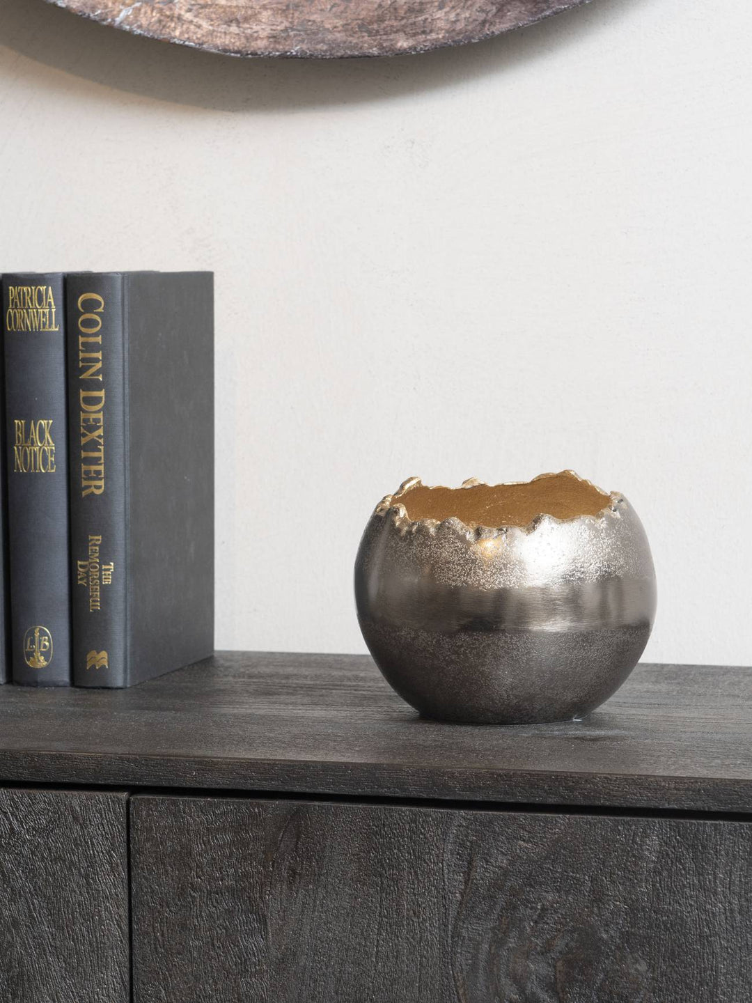 Merapi Lava Ball 13cm Vase
