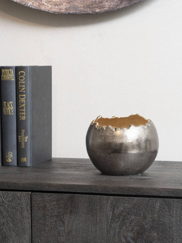 Merapi Lava Ball 13cm Vase