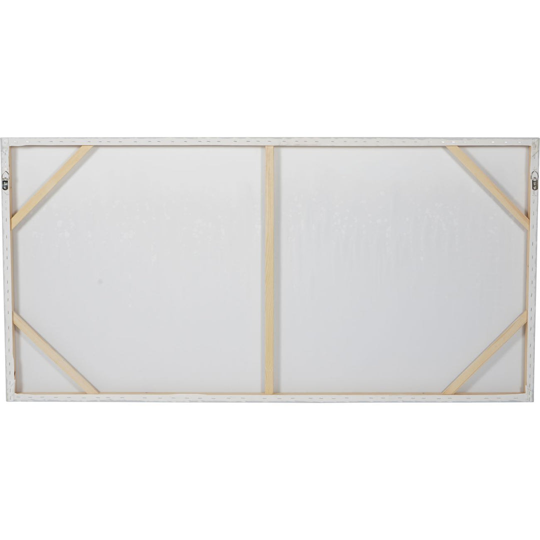 Abstract Golden Reeds Canvas Wall Art 150x75cm
