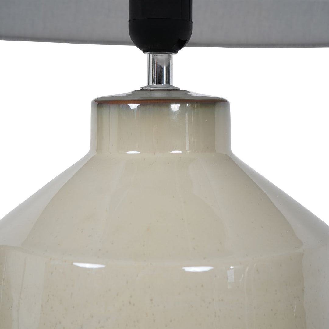 Canterbury Soft Green Dipped Glaze Table Lamp 58cm