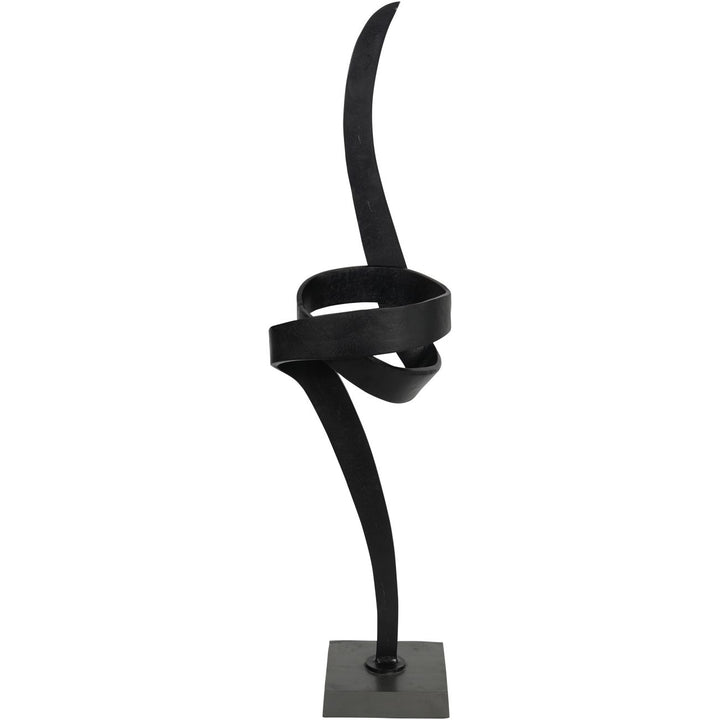 Joshua Textured Brass Aluminium Abstract Sculpture