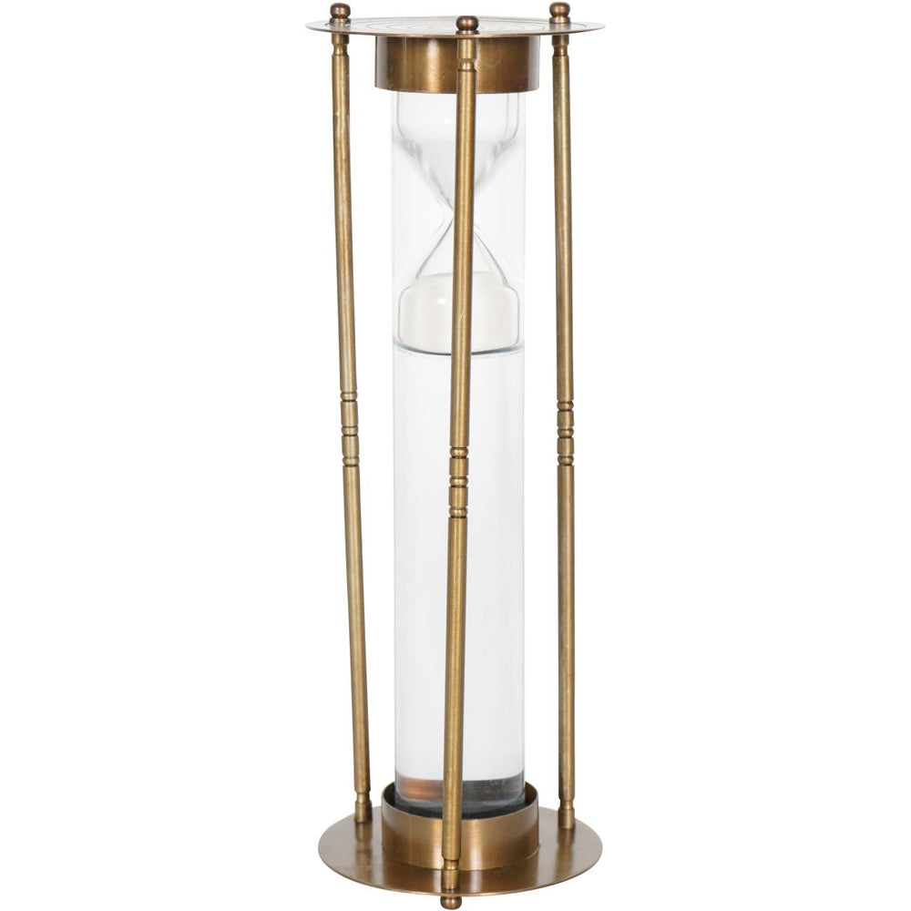 Columbia Antique Brass Sand timer Large