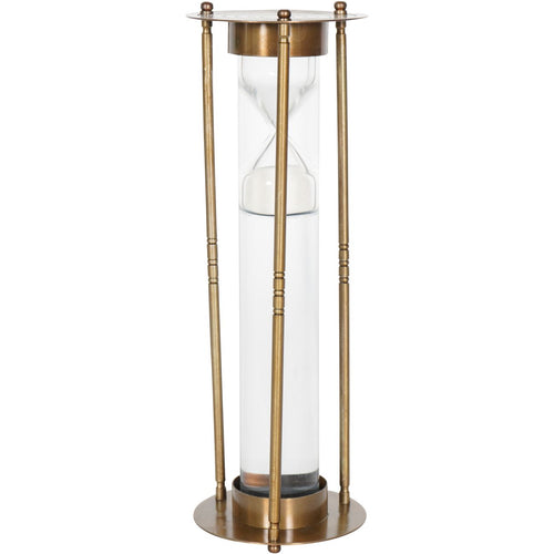 Columbia Antique Brass Sand timer Large