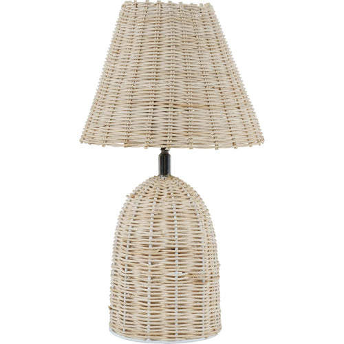 Mini Rattan Lamp Base and Shade
