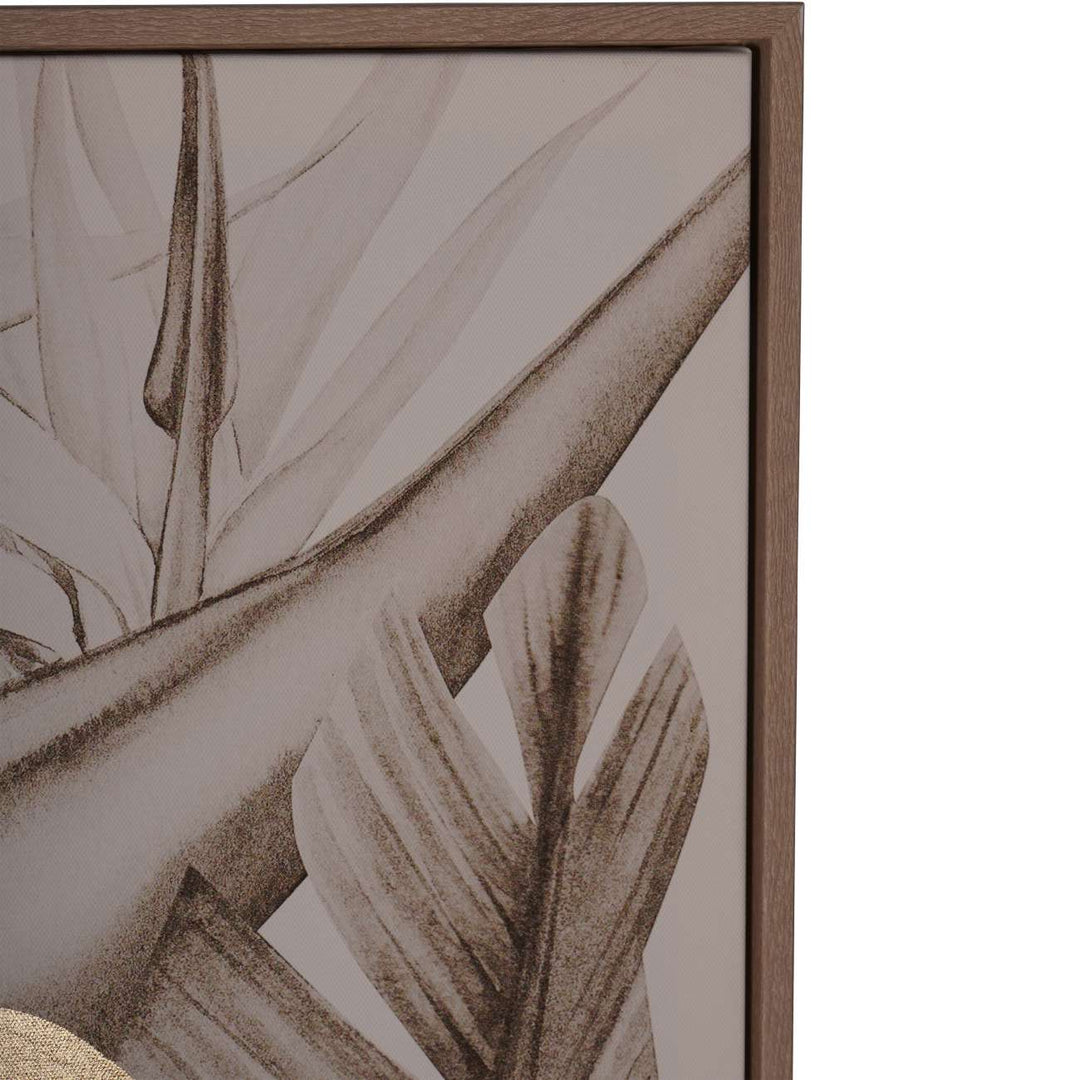 Tropical Birds Set of 3 Framed Canvas Wall Art 210x140cm