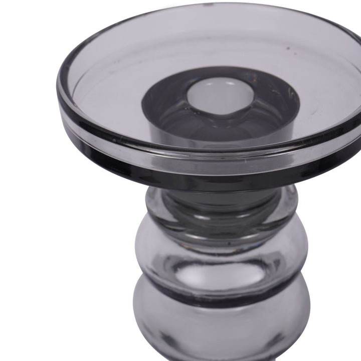 Vitrum Glass Candle Holder 35cm