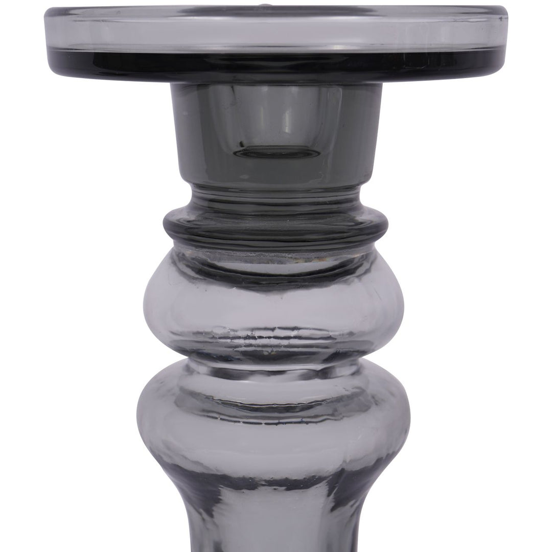 Vitrum Glass Candle Holder 35cm