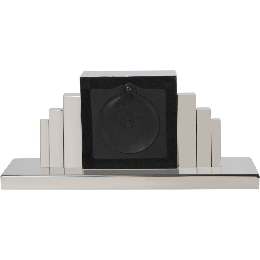 Plaza Nickle Mantel Clock