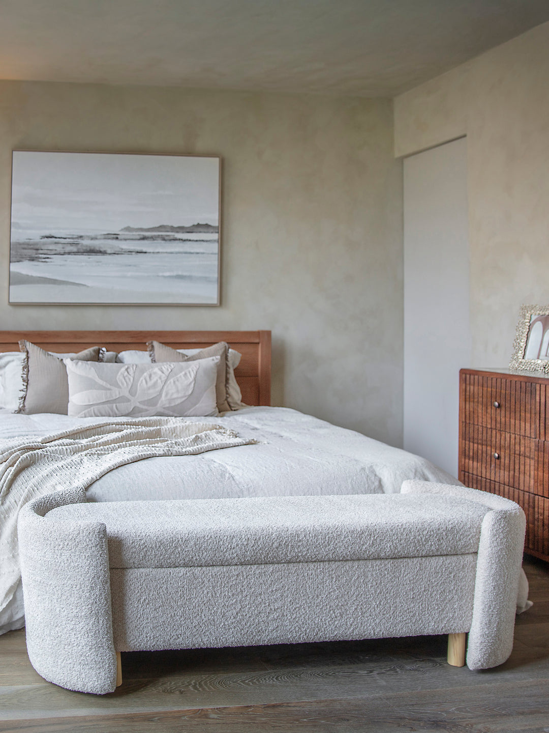 Waverley Storage Bench Cream