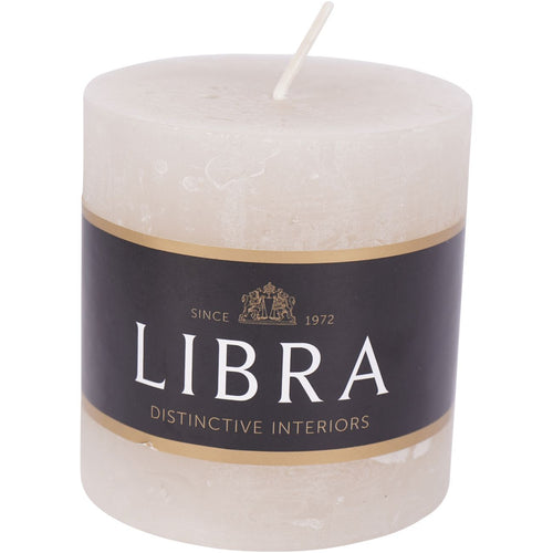 Natural Rustica Pillar Candle 7x7cm