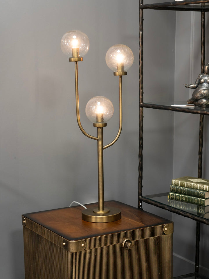 Wellesley Three Globe Table Lamp