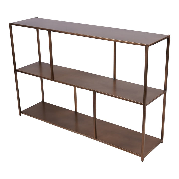 Brooks Console Table Brushed Champagne