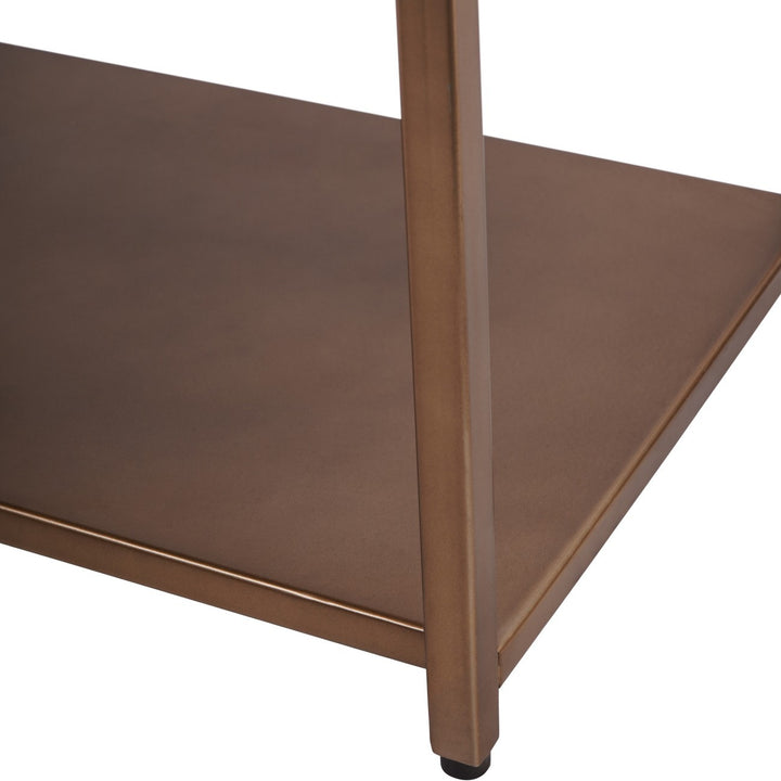 Brooks Console Table Brushed Champagne