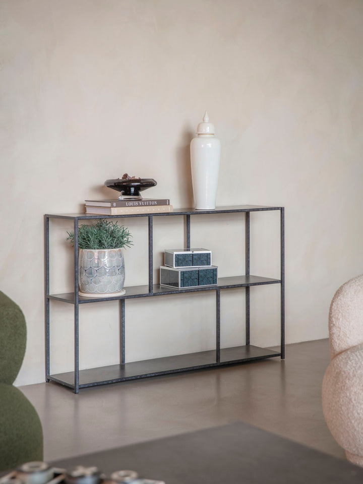 Brooks Console Table Mottled Black
