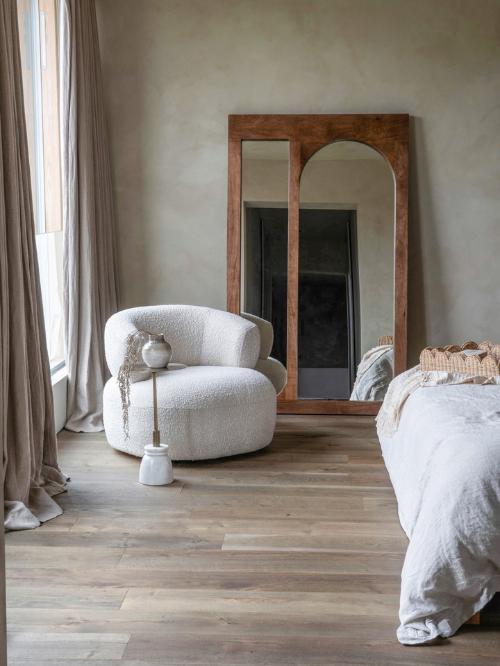 Monterey Wooden Floor Standing Mirror
