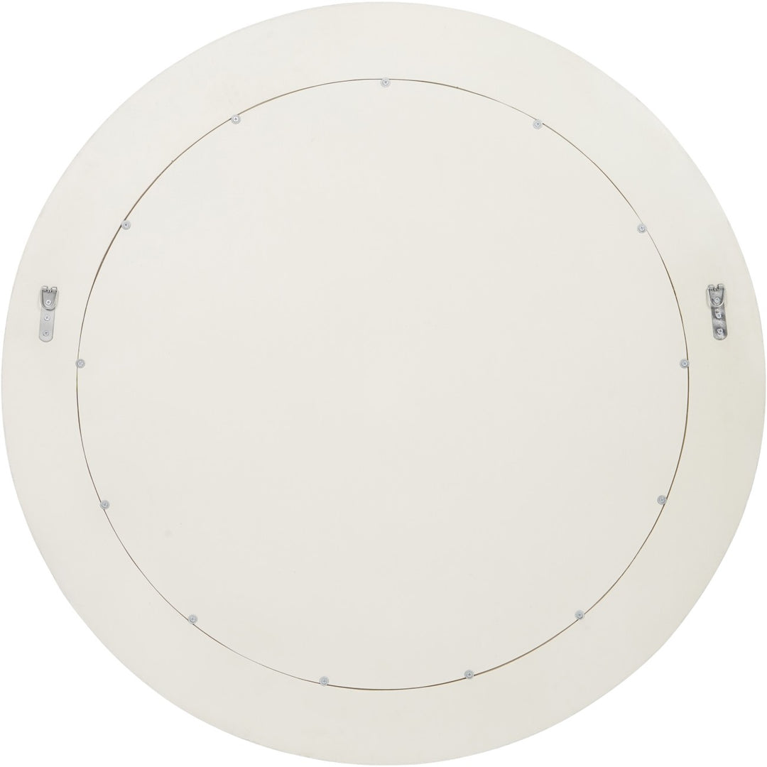 Aspen Bone Inlay Round Mirror 100cm