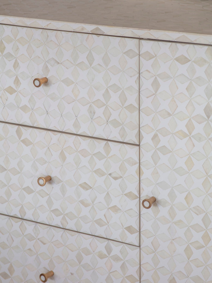 Aspen Bone Inlay Buffet Sideboard