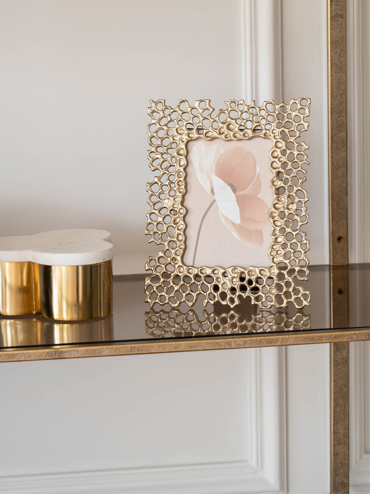 Miel Cast Aluminium Photo Frame 5x7