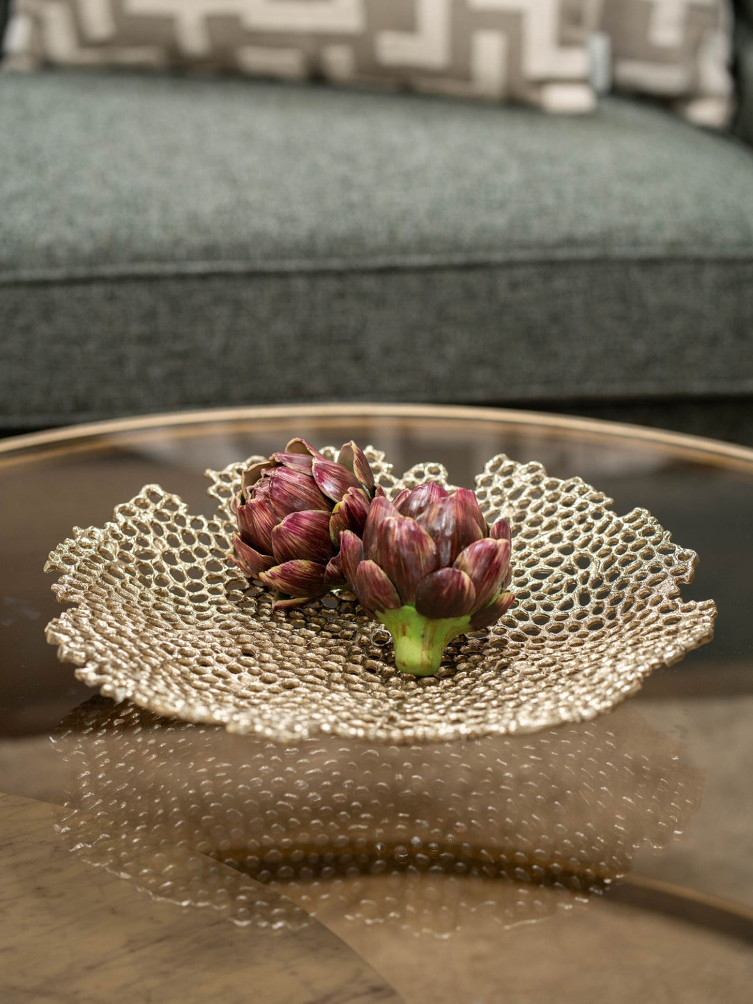 Miel Cast Aluminium Platter