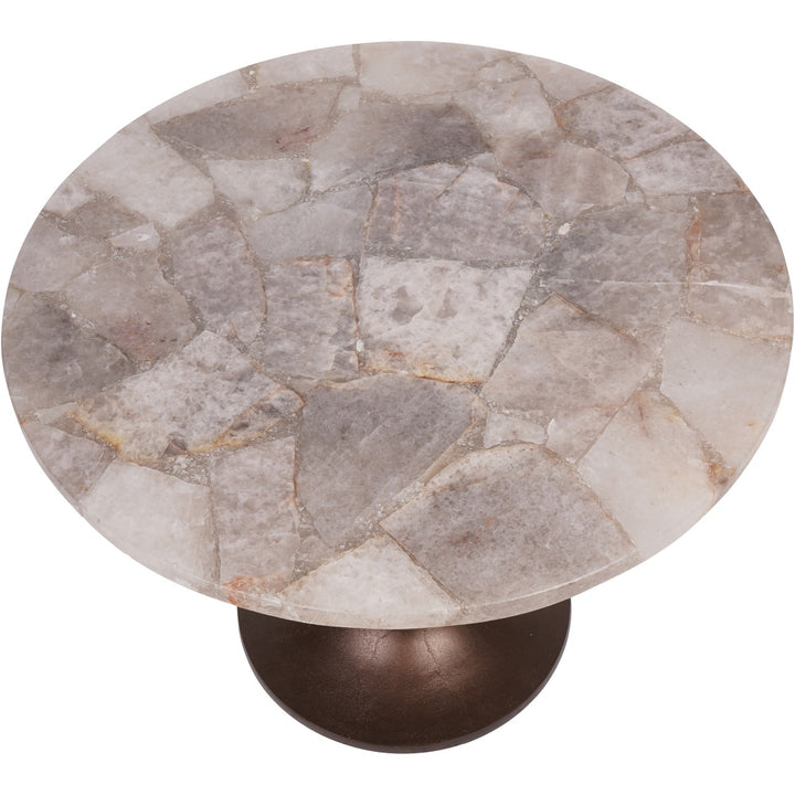 Bosworth Smokey Quartz Side Table 60cm
