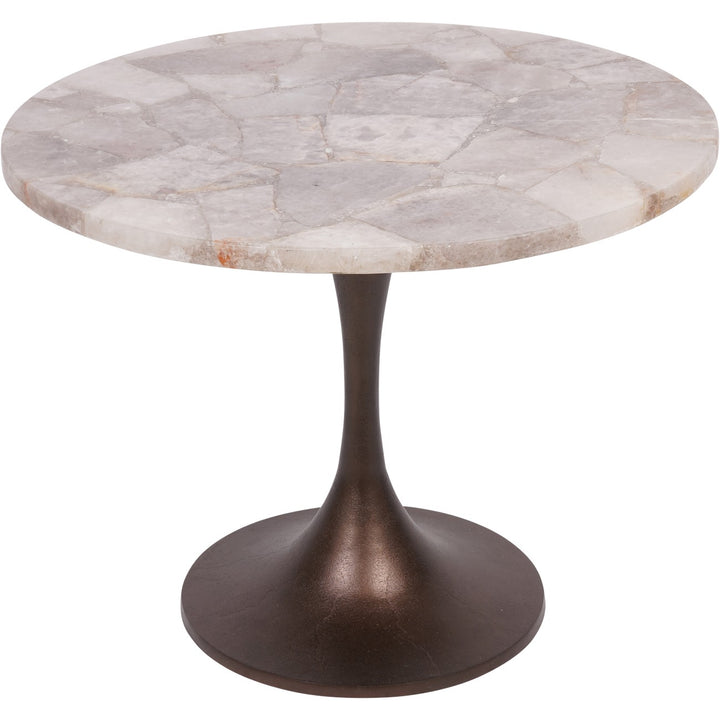 Bosworth Smokey Quartz Side Table 60cm