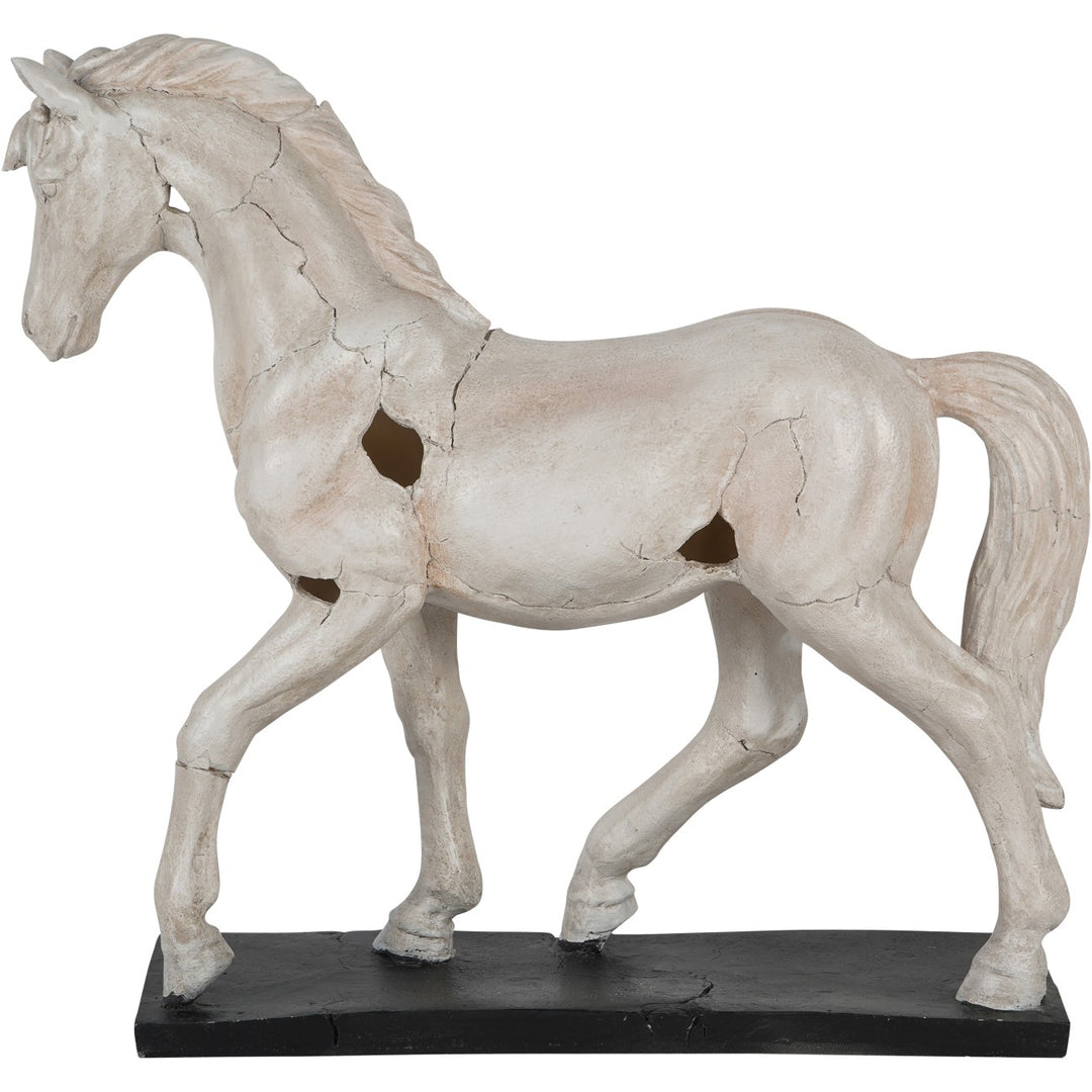 Horse Aged Sculpture