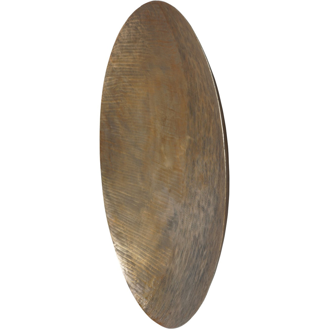Southwold Round Wall Deco Antique Brass