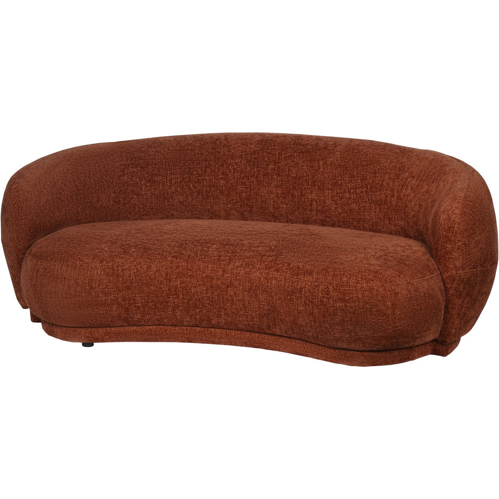 Waverley Curved Sofa Terracotta