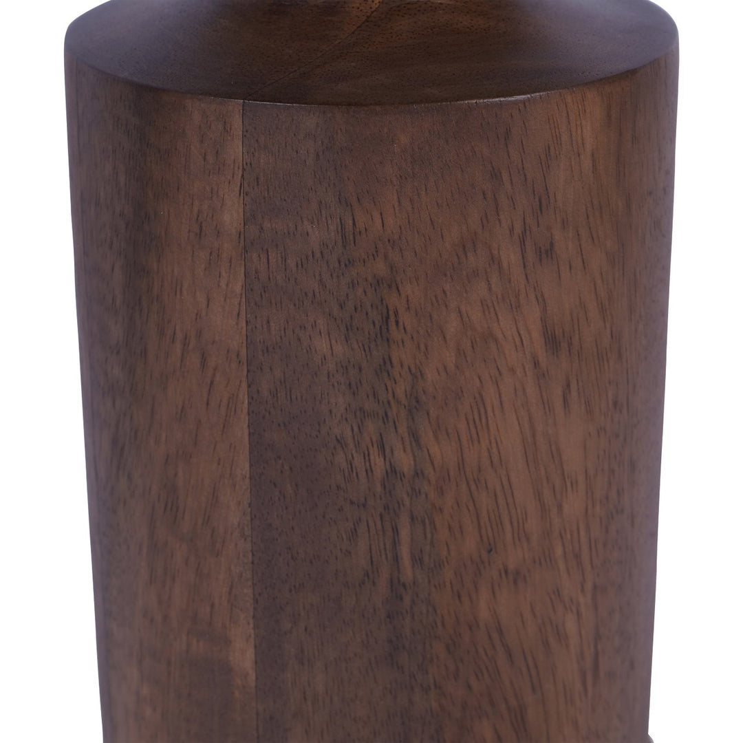 Amalfi Wooden Pillar Holder 23cm
