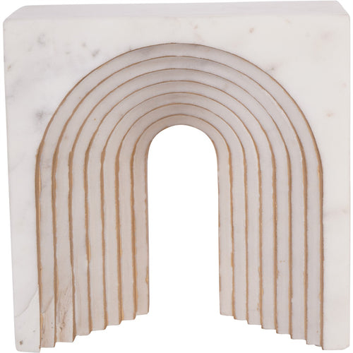 Genoa White Marble Decorative Sculpture