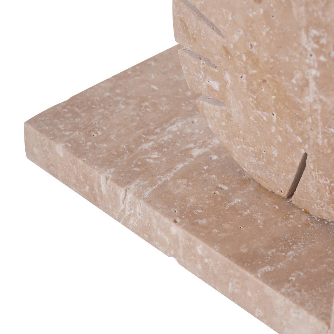 Catania Travertine Bookends