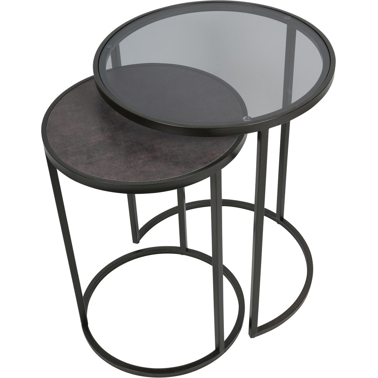 Turner Set of 2 Nesting Side Tables