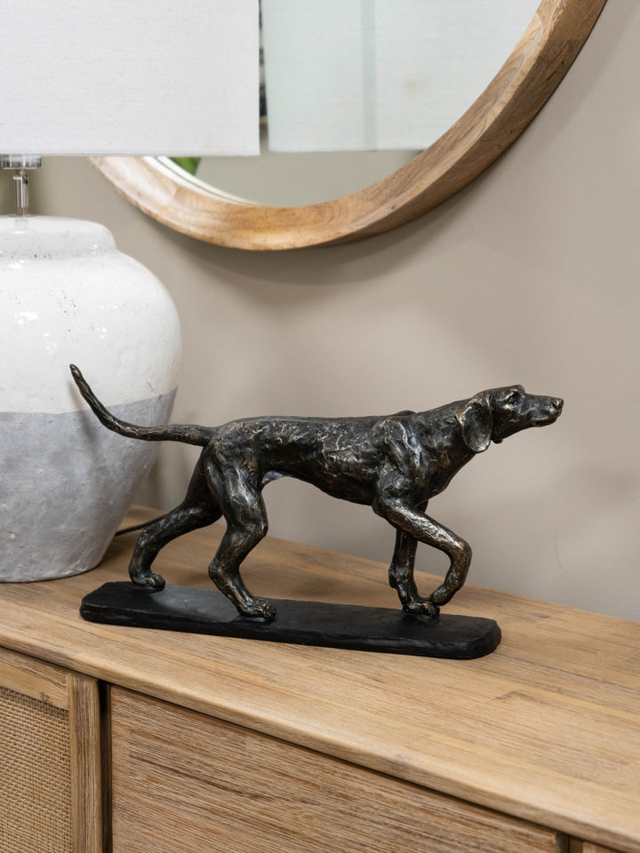 Hunter Dog Sculpture