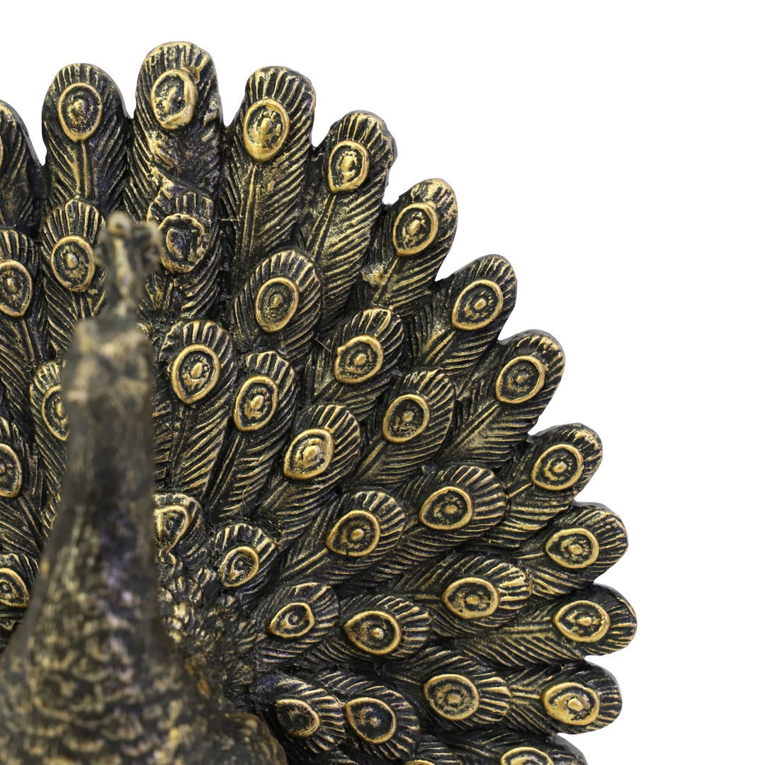 Peacock Sculpture