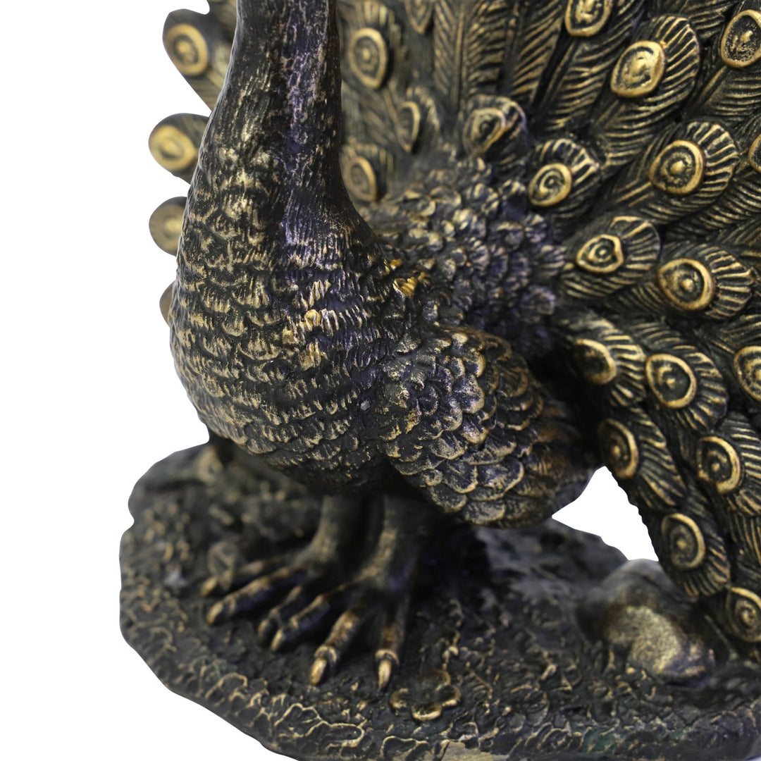 Peacock Sculpture