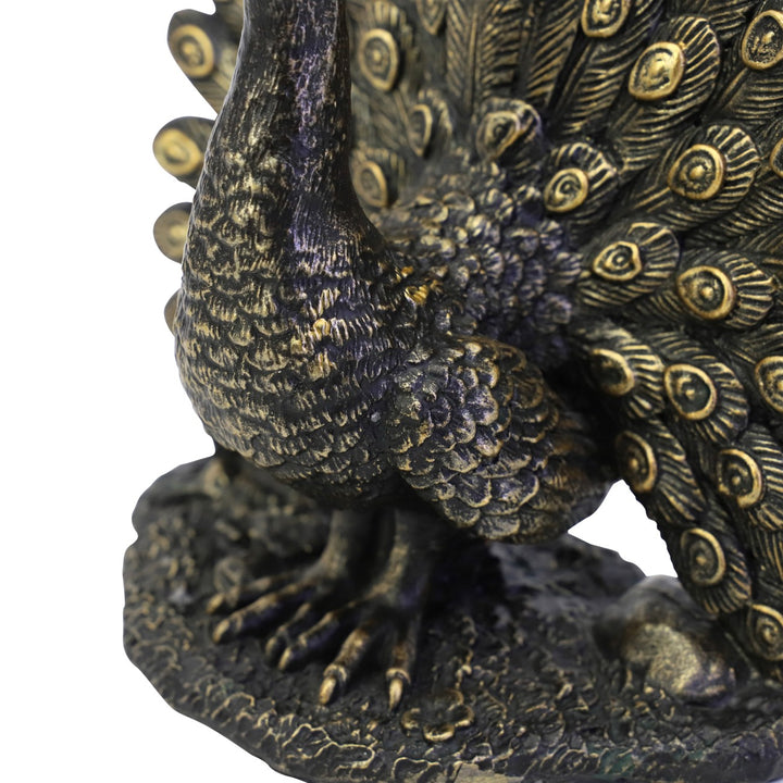 Peacock Sculpture