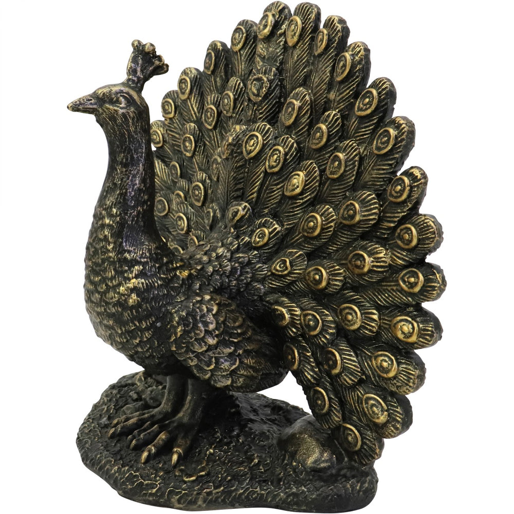 Peacock Sculpture