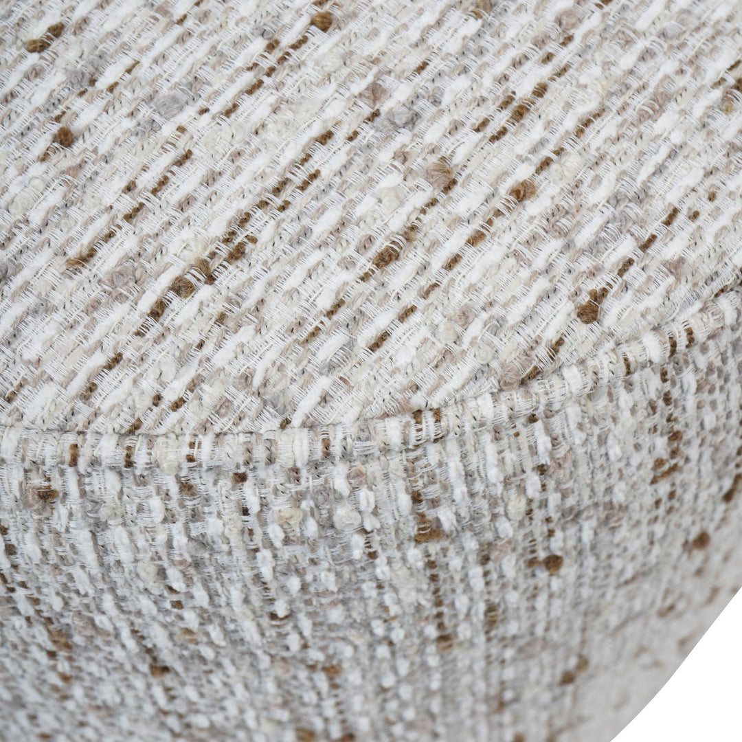 Roehampton Textured Slub Swivel Chair Natural