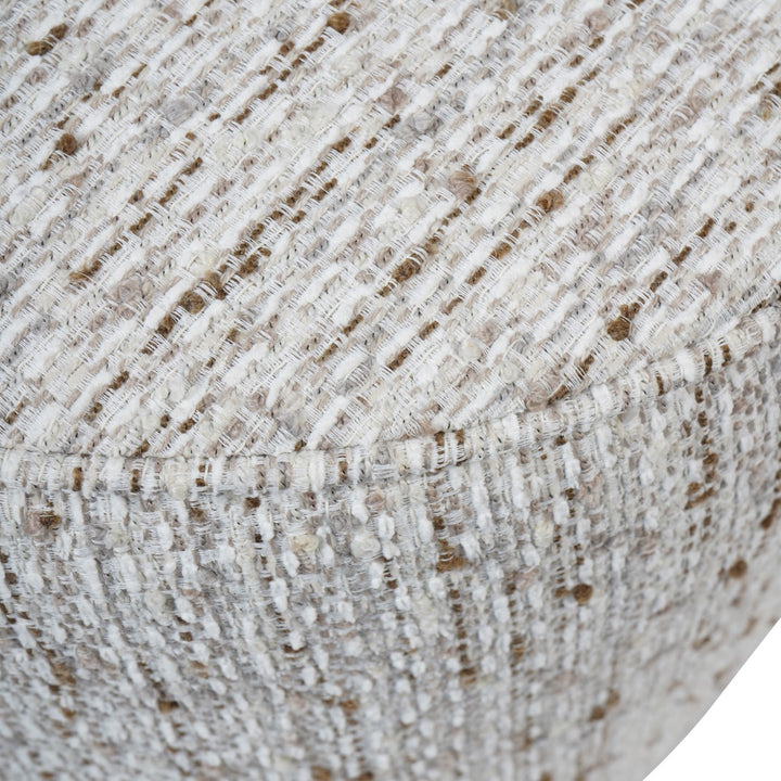 Roehampton Textured Slub Swivel Chair Natural