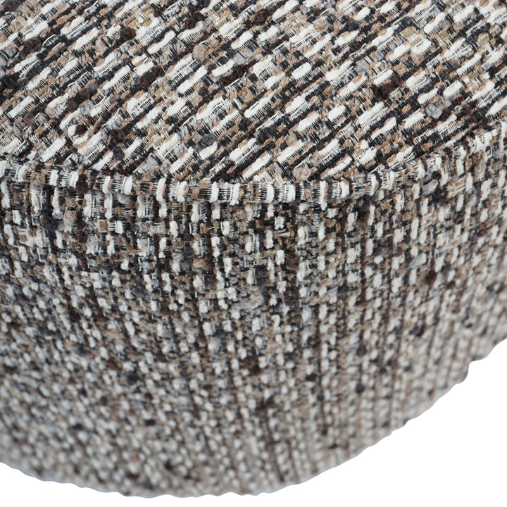 Roehampton Textured Slub Swivel Chair Mocha