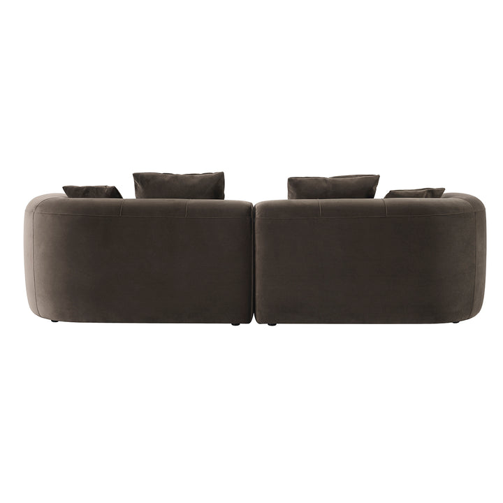 Wicklow Sofa In Brown Velvet