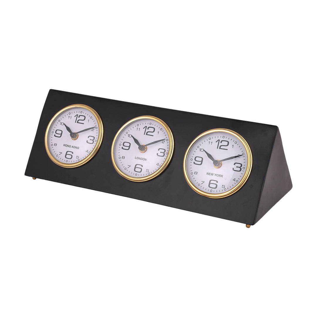 Retro World City Desk Clock