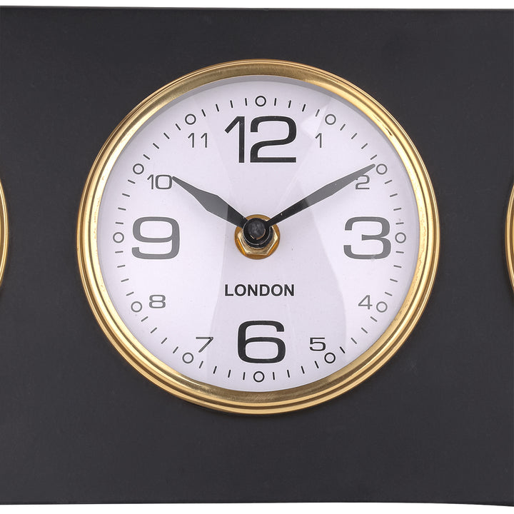 Retro World City Desk Clock