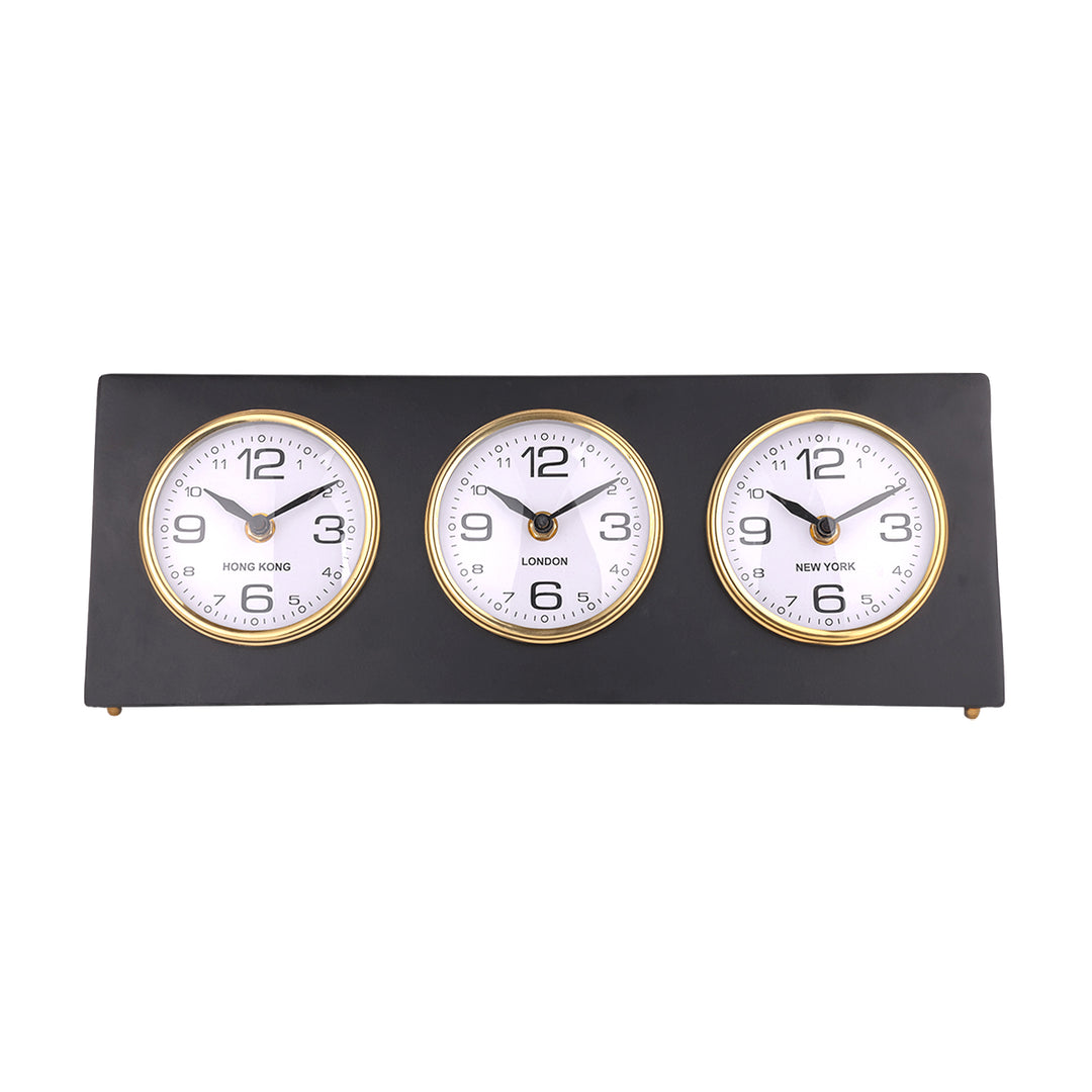 Retro World City Desk Clock