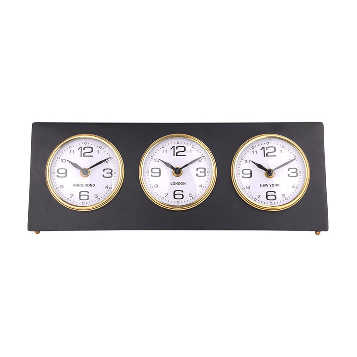 Retro World City Desk Clock