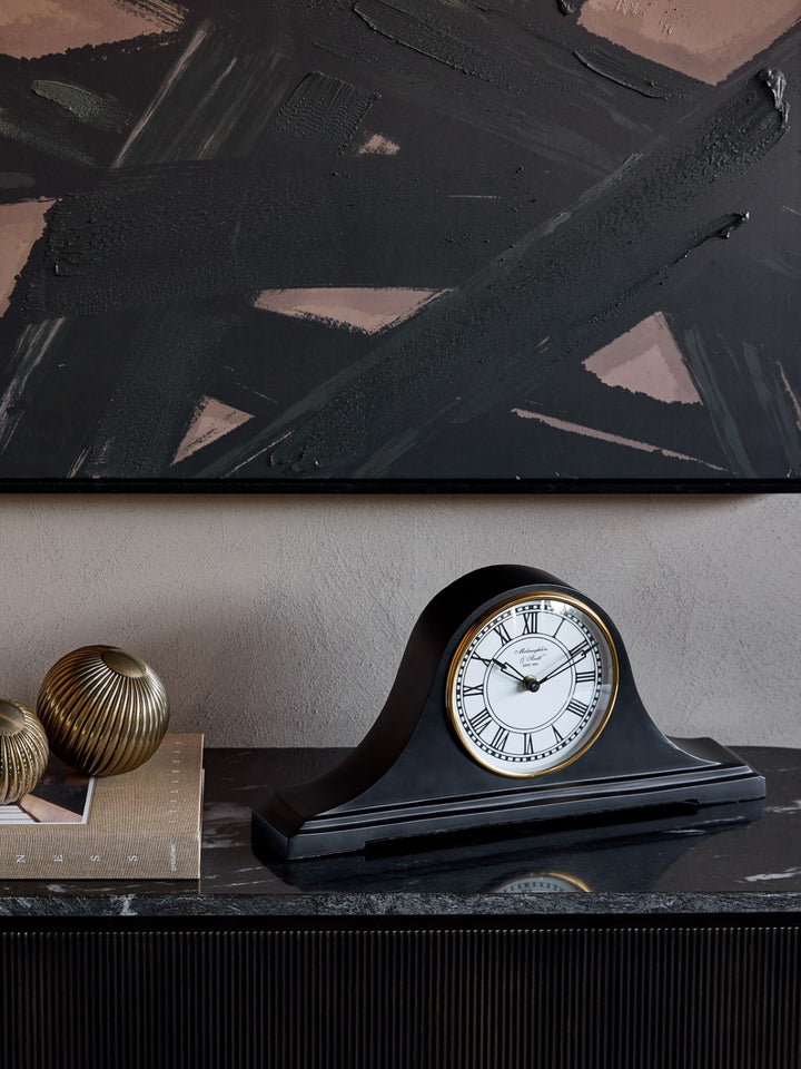 Retro Black Carriage Clock