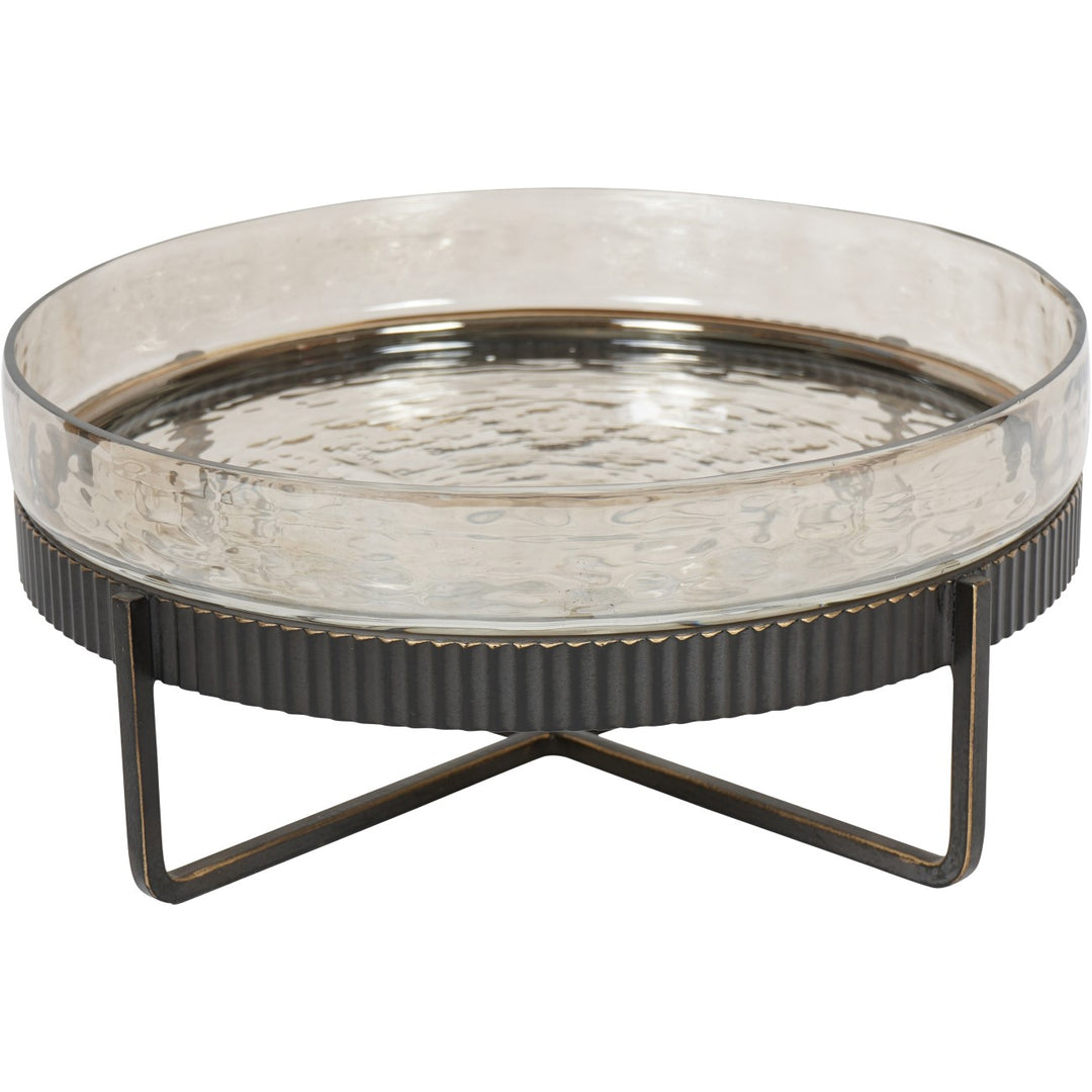 Beresford Glass Platter On Stand
