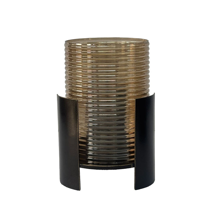 Belvedere Black Ribbed Hurricane S